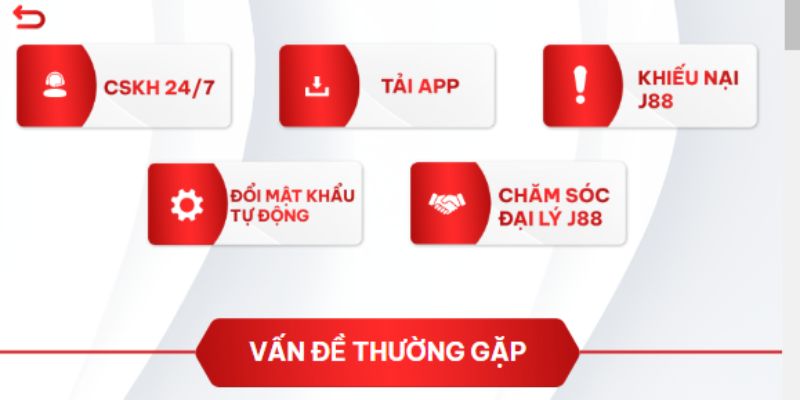 Một số câu hỏi và vấn đề thường gặp khi đăng nhập J88